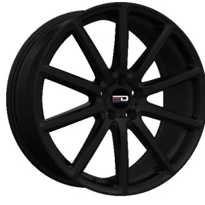 Euro Design – Legend – Black – 17″x7.5″ 35mm – All weather Wheels – L1775F3566MB